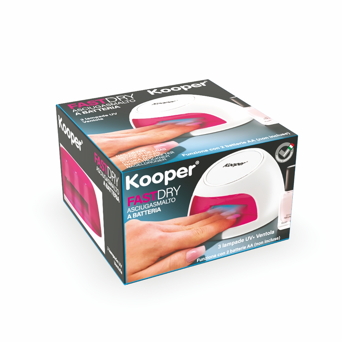 ERREGAME -  - Kooper Kooper Fornetto per Unghie Portatile  2AA