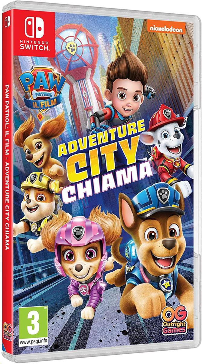 ERREGAME -  - Outright Games Switch Paw Patrol Il Film Adventure  City Chiama