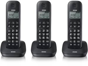 Brondi Telefono Cordless Brondi Gala Trio Nero