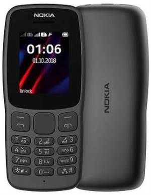 Nokia 106 TA-1114 4GB Black DS