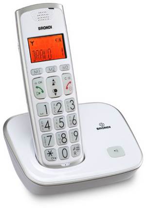 Brondi Telefono Cordless Brondi Bravo 2
