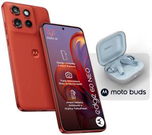 Motorola Edge 60 Neo 8+256GB 6.36" 5G Pant.Poinciana + Moto Buds