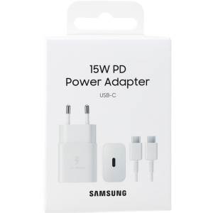 Samsung Caricatore 15W EP-T1510X PD USB-C +Cavo 1m USB-C