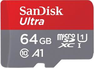 Sandisk SanDisk Ultra MicroSD 64GB C10 UHS-I SDXC 140MB/s