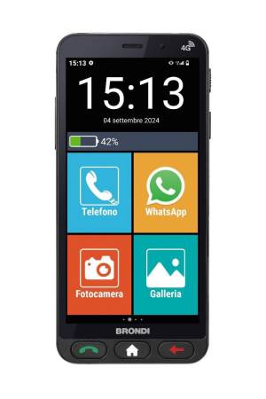Brondi Amico Vero 4G Nero DS
