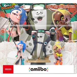 Nintendo Amiibo Splatoon Raiders Shiver Big Man Frye 3in1
