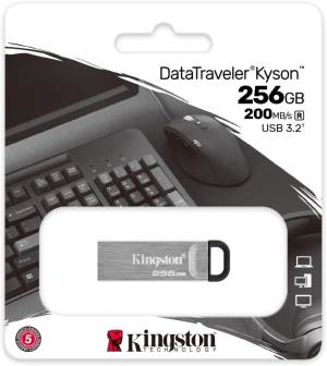 Kingston Pendrive USB-A 3.2 256GB DTKN/256GB Kyson Argento — immagine 1