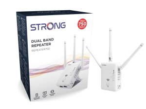 Strong Strong Repeater WiFi 750 3 Antenne Dual Band + 1 Lan