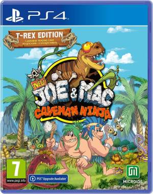 Microids PS4 New Joe & Mac Caveman Ninja T-Rex Edition