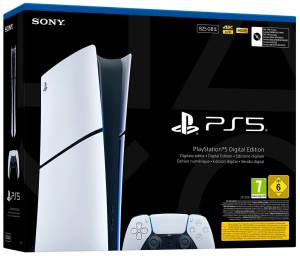 Sony Computer Ent. PS5 Console 825GB Digital Edition E Chassis White EU