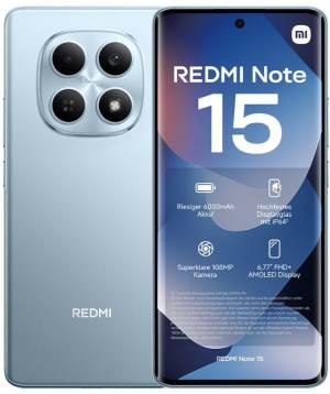 Xiaomi Redmi Note 15 6+128GB 6.77" NFC Glacier Blue DS