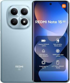 Xiaomi Redmi Note 15 8+512GB 6.77" 5G Glacier Blue DS — immagine 1