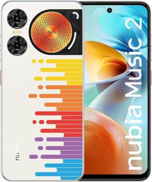 ZTE Nubia Music 2 4+128GB 6.7" Melody Wave White