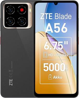 ZTE Blade A56 4+128GB 6.75"4G Celestial Black