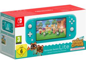 Nintendo Switch lite Console Animal Crossing Turquoise