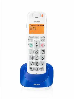 Telefono Cordless Brondi Bravo Bright - Nero, Con Vivavoce, Display Grande E Volume Amplificato - Foto 6