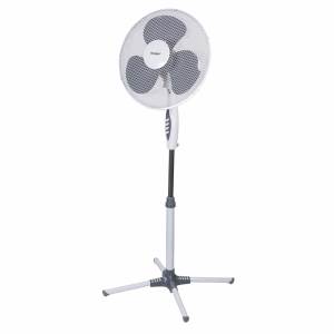 Ventilatore Alta Velocità Kooper In Acciaio - 3 Velocità, 70W, Ø35 Cm, Testa Inclinabile, Colore Silver