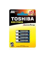 Toshiba (1 Confezione) Toshiba Batterie 4pz MiniStilo LR03GCP BP-4 AAA