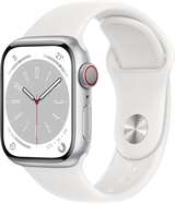 Apple Apple Watch Serie8 Cell 41mm Silver AC/White SB MP4A3TY/A