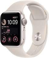 Apple Apple Watch SE 2022 40mm Starlight Aluminium Case/Starlight Sport Band ITA MNJP3TY/A