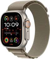 Apple Apple Watch Ultra2 Cell 49mm Titanium Alpine Loop Olive S ITA MREX3TY/A