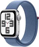 Apple Apple Watch SE 2023 40mm Aluminium Silver Sport Loop Winter Blue ITA MRE33QL/A