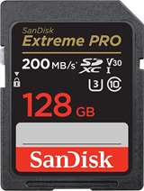 Sandisk SanDisk Extreme PRO SD 128GB C10 UHS-I SDXC 200MB/s