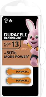 Duracell Duracell Batterie Acustiche Medical ActiveAir DA13 1Cnf/6pz