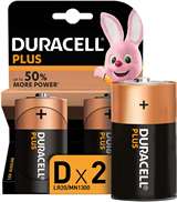 Duracell Duracell Batterie Torcia D Plus LR20 MN1300 1Cnf/2pz