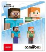 Nintendo Amiibo Steve e Alex - Super Smash Bros. Ultimate