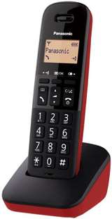 Panasonic Telefono Cordless Panasonic KX-TGB610JTR Red